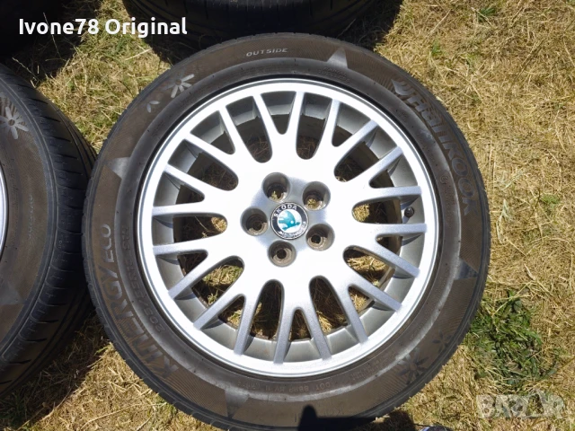 ПРОМО Алуминиеви Джанти за SKODA 5x100 16 цола.Отлично състояние., снимка 2 - Гуми и джанти - 51160627