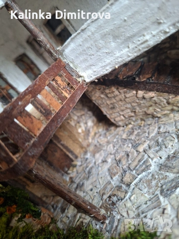 Макет на стара къща,съхранила духа на времето., снимка 10 - Декорация за дома - 53948715