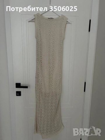 Продавам дълга плетено рокля , снимка 3 - Рокли - 51799868