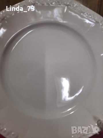 Многоъгълни чинии за основно ястие - плитки, на - "ROSENTHAL" - серия - Maria White. , снимка 7 - Чинии - 38654971