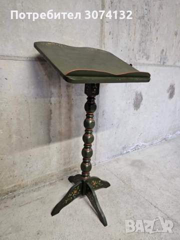 Ръчно изработена стойка за меню