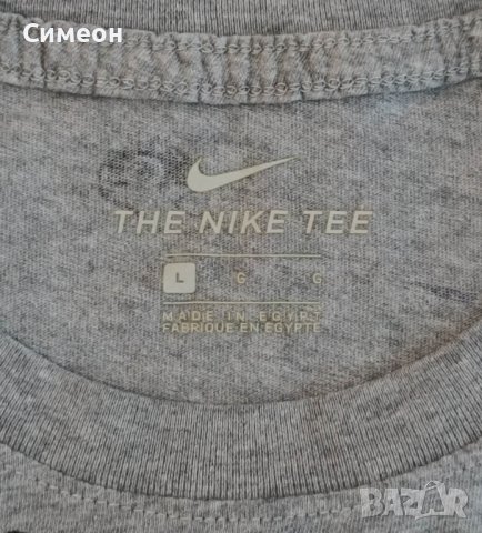 Nike Court Tennis Tee оригинална тениска L Найк спортна фланелка памук, снимка 3 - Спортни дрехи, екипи - 40425938