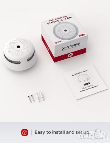WiFi детектор за дим, снимка 4 - Други стоки за дома - 42682154