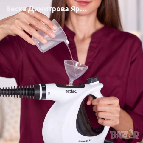 Парочистачка Solac Steam Jet 2.1, снимка 5 - Парочистачки и Водоструйки - 51537207