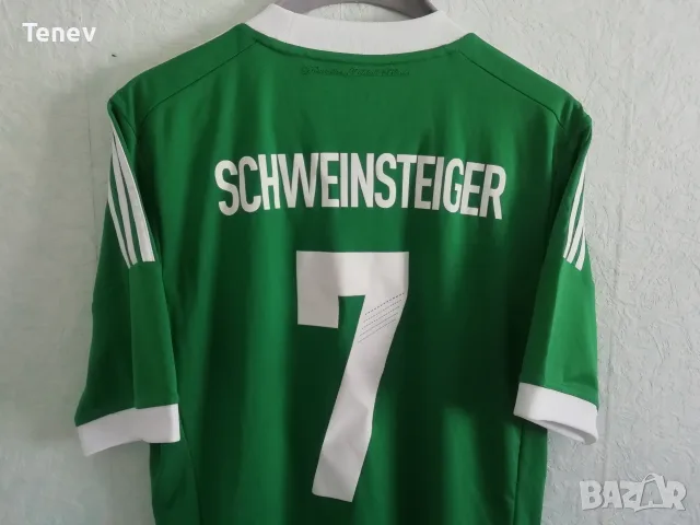 Germany Schweinsteger Adidas оригинална тениска фланелка Германия Швайнщайгер екип , снимка 3 - Тениски - 48590379