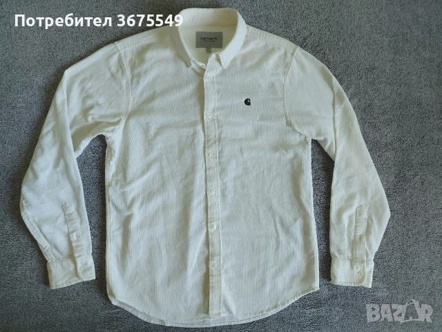 Мъжка риза Carhartt Madison Cord Shirt - размер S