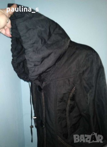 Дамско дизайнерско палто тип парка "Taifun"® / голям размер , снимка 8 - Палта, манта - 30781357