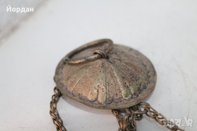 Старо сребърно кандило сачан, снимка 2 - Други ценни предмети - 42880328