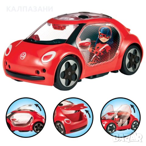 MIRACULOUS Калинката и Котарака колата на Калинката VW Beetle 50669E