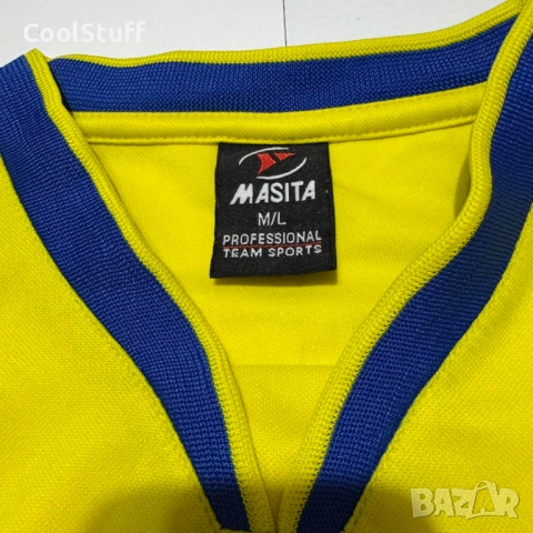 Masita 90’s Activewear Ретро Спортна Футболна Мъжка Блуза Размер L, снимка 3 - Спортни дрехи, екипи - 52422345