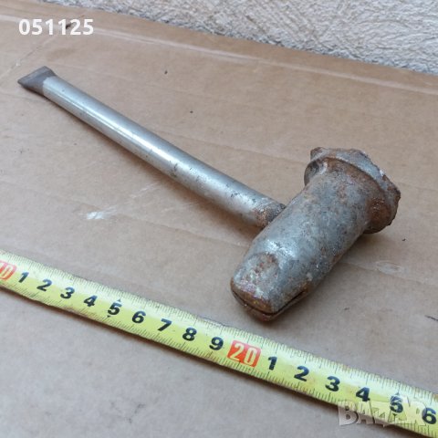 стар метален чук за месо , снимка 9 - Антикварни и старинни предмети - 29747225