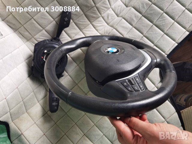 BMW F30 волан + ъгъл за волана и airbag, снимка 3 - Части - 42719502