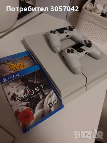 Ps4 pro 1T+ 2 оригинални джойстика + 2 игри, снимка 2 - PlayStation конзоли - 56273900