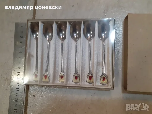 Комплект колекционерски лъжички за чай,кафе, снимка 2 - Прибори за хранене, готвене и сервиране - 56244799