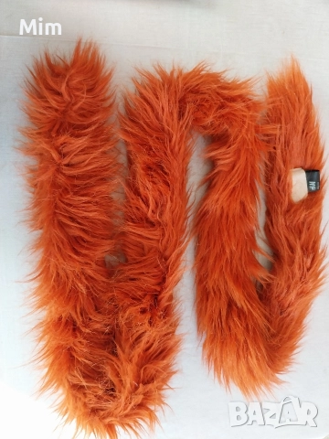 Дамски,зимни кожени шалове и яки, снимка 4 - Шалове - 52591974