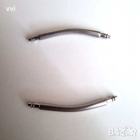 Чифт ИЗВИТИ патенти за часовници 20 мм, снимка 2 - Мъжки - 52963354