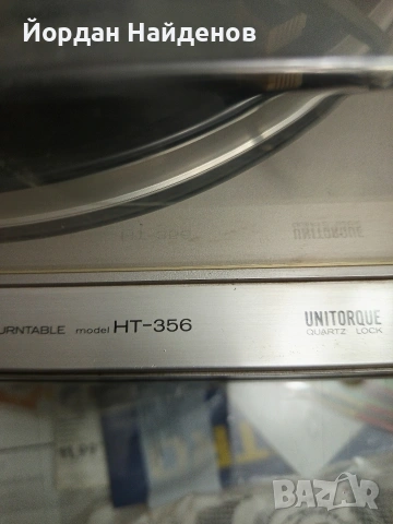 ГРАМОФОН HITACHI HT. 356  DC  СЕРВО  МОТОР. 33. И. 45.  ОБОРОТА , снимка 13 - Грамофони - 53276292