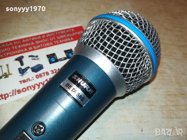 shure beta sm58s-profi microphone-внос belgium 1402211720, снимка 5 - Микрофони - 31812549