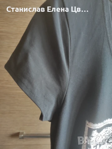 Черна рокля Junona трико, снимка 2 - Рокли - 51147905