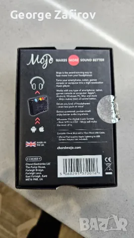 Продавам преносим усилвател за слушалки Chord Mojo , снимка 8 - Слушалки и портативни колонки - 50423388