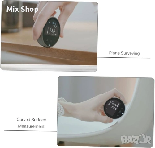 Нова Цифрова ролетка, електронна линийка 8 в 1, ръчна, снимка 2 - Друга електроника - 54236058