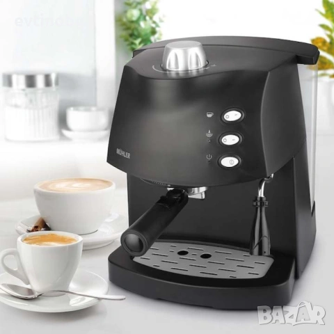 Стилна кафемашина за еспресо с каймак, снимка 6 - Кафемашини - 53936383