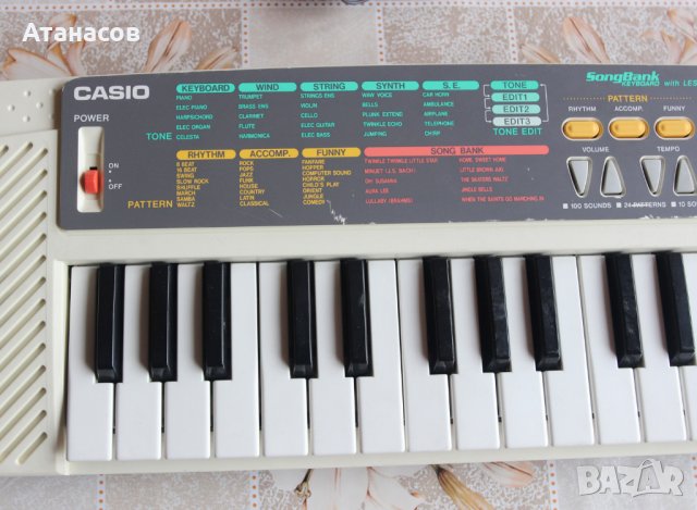 Casio SA-35 SongBank Keyboard - детско пиано, снимка 5 - Синтезатори - 40697070