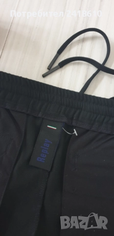 Replay Milano Made in Italy Mens Size 31/32 НОВО! ОРИГИНАЛ! Мъжки Спортен Панталон., снимка 4 - Панталони - 52095420