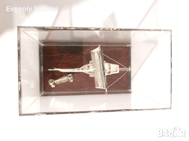 Сребърно Корабче Сувенир Санта Мария от Гърция, снимка 7 - Колекции - 51581151