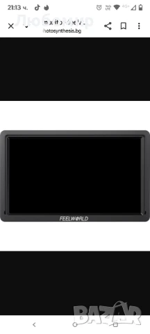 монитор Feelworld FW568S 6″ IPS On-Camera Monitor , снимка 3 - Камери - 51221315