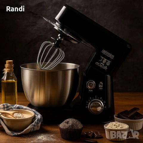 Планетарен кухненски миксер Royalty Line RL-PKM-700.472.2S, снимка 4 - Миксери - 53256259