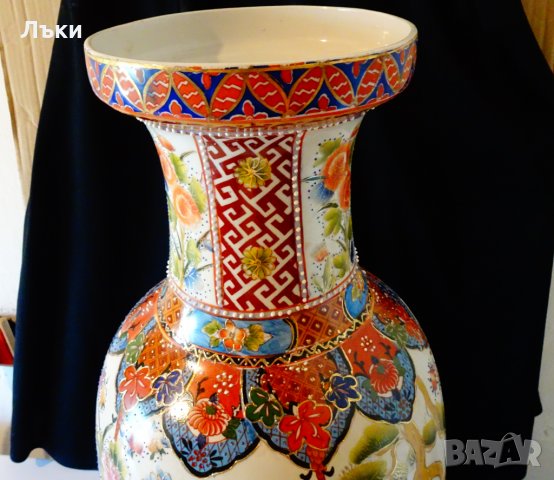 Ming Dynasty китайска порцеланова ваза 62 см. , снимка 8 - Вази - 30697912