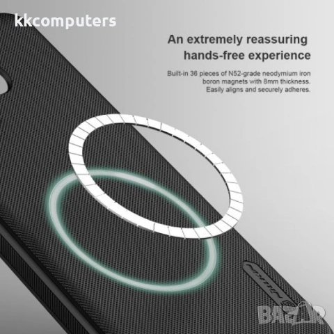 Xiaomi Redmi Turbo 3 5G Удароустойчив NILLKIN Frosted Shield Pro Magnetic Калъф и Протектор, снимка 4 - Калъфи, кейсове - 53268036