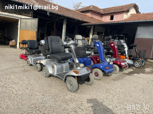 скутер за трудно подвижни хора, снимка 15 - Инвалидни скутери - 53937413