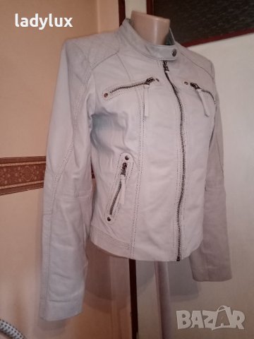 SAINT TROPEZ, Естествена Кожа, Размер S. Код 1886, снимка 3 - Якета - 38128195