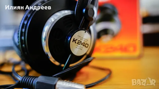 Винтидж стерео слушалки AKG k240 Studio 600ohm, снимка 2 - Слушалки и портативни колонки - 55707443
