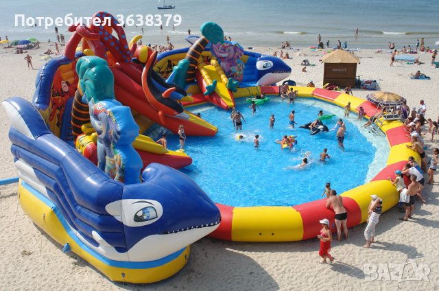 Надуваеми водни пързалки и басейни/ Inflatable water slides and pools, снимка 3 - Басейни и аксесоари - 39624522
