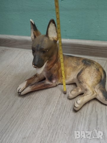 Керамична статуетка-куче, снимка 2 - Други ценни предмети - 42571926