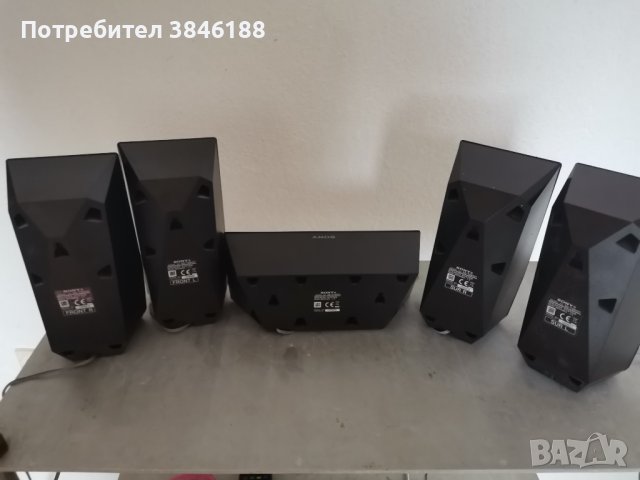 Sony Speaker System [1] SS-CTB121, [4] SS-TSB121, снимка 5 - Тонколони - 42340444