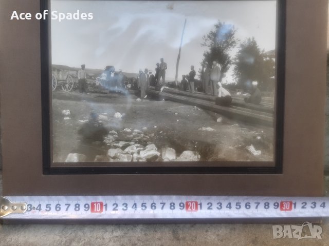 Стара Снимка на Картон 34/30 см. (3), снимка 5 - Антикварни и старинни предмети - 30794268