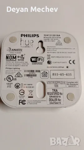 Смарт хъб Philips Hue Bridge 2.1 (Zigbee контролер), снимка 2 - Смарт домашни устройства (Smart Home) - 56076036