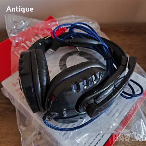 Гейминг слушалки със LED светлини , снимка 4 - Слушалки за компютър - 48850846