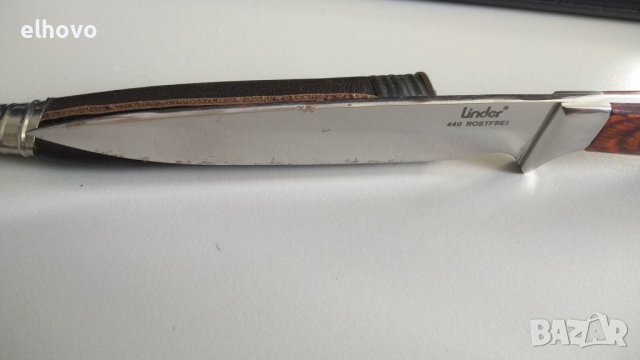 Нож Linder Solingen Germany, снимка 4 - Ловно оръжие - 39528391