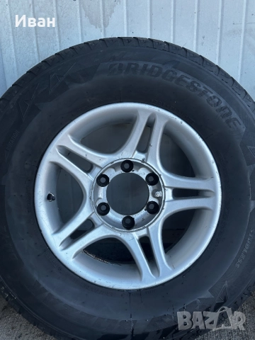 Джанти 6x139.7 с зимни гуми Toyota Land Cruiser , снимка 7 - Гуми и джанти - 52233427