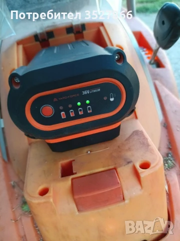 Акумулаторна косачка Yard force 36v, снимка 7 - Градинска техника - 51085461