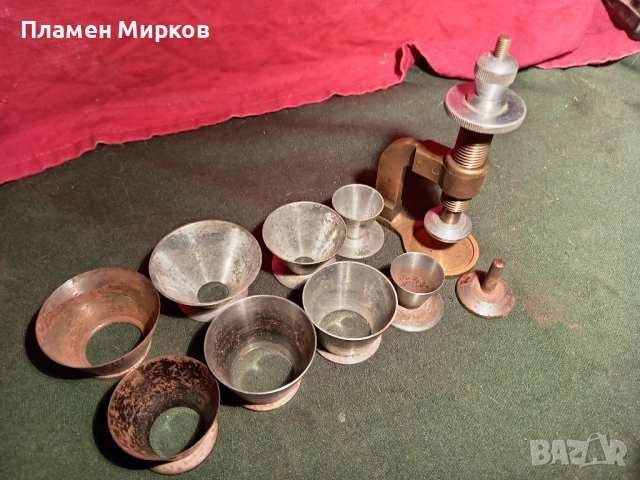 Антикварен часовникарски комплет, снимка 4 - Антикварни и старинни предмети - 52111328