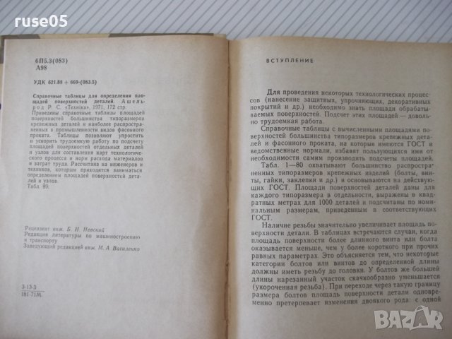 Книга"Справочные таблицы для определения..-Р.Ашельрод"-172ст, снимка 3 - Специализирана литература - 38042635