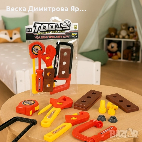 Комплект детски инструменти Deluxe Tool Set, снимка 5 - Други - 52173716