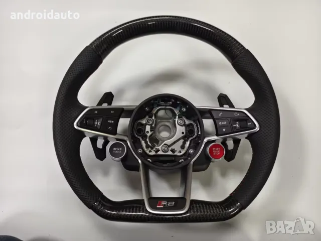 Спортен Кожен/Карбонов Волан Audi MK3/TTRS/TTS/MK2/R8/TT/S3, снимка 2 - Аксесоари и консумативи - 48786372