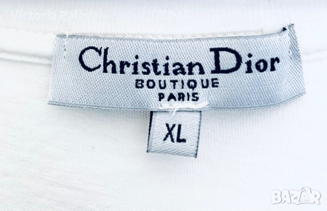 Оригинал CHRISTIAN DIOR тениска унисекс, снимка 5 - Тениски - 42303126